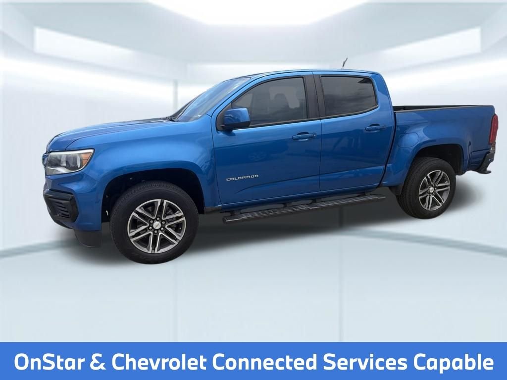 Used 2021 Blue Chevrolet Work Truck image 5