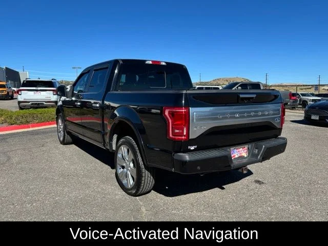 Used 2017 Black Ford Limited image 3