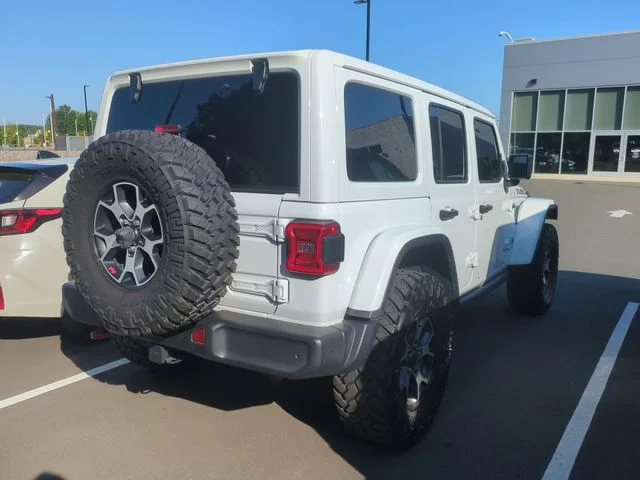 Used 2021 White Jeep Unlimited Rubicon image 10