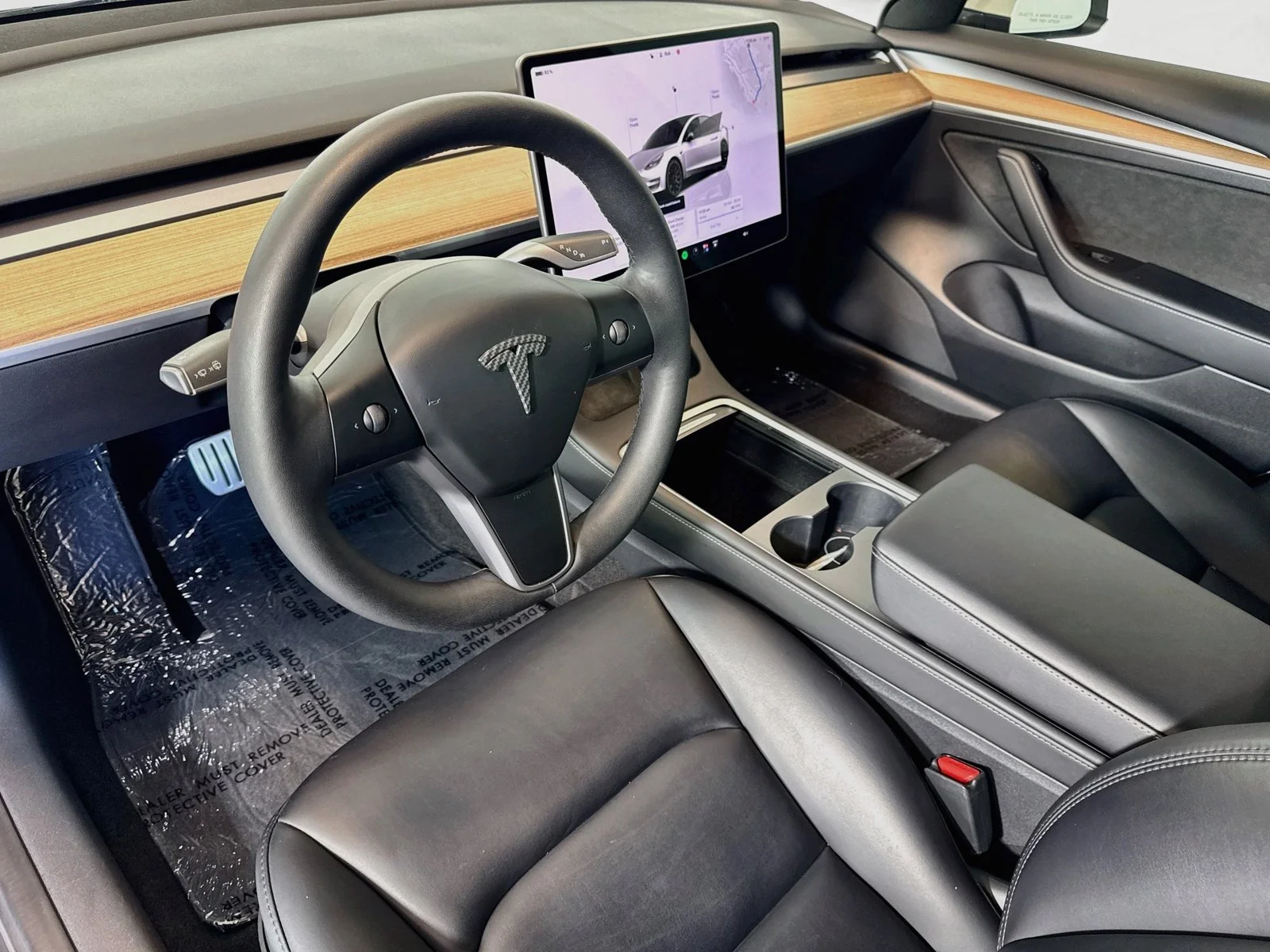 Used 2023 Pearl White Multi-Coat Tesla Performance image 4
