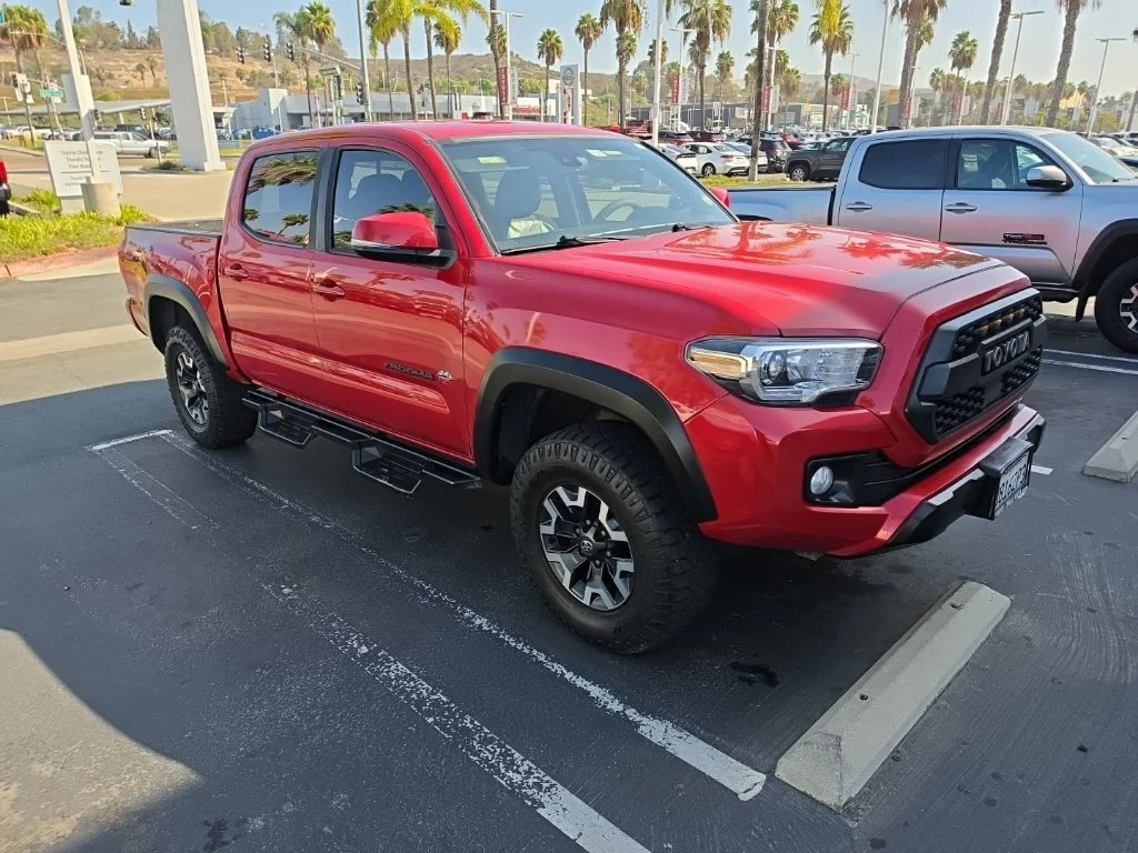 Used 2019 Red Toyota TRD Off-Road image 3