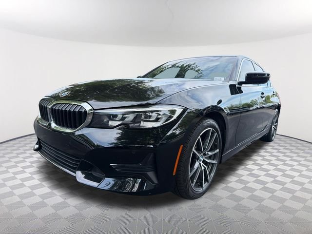 Used 2020 Black BMW 330i image 1