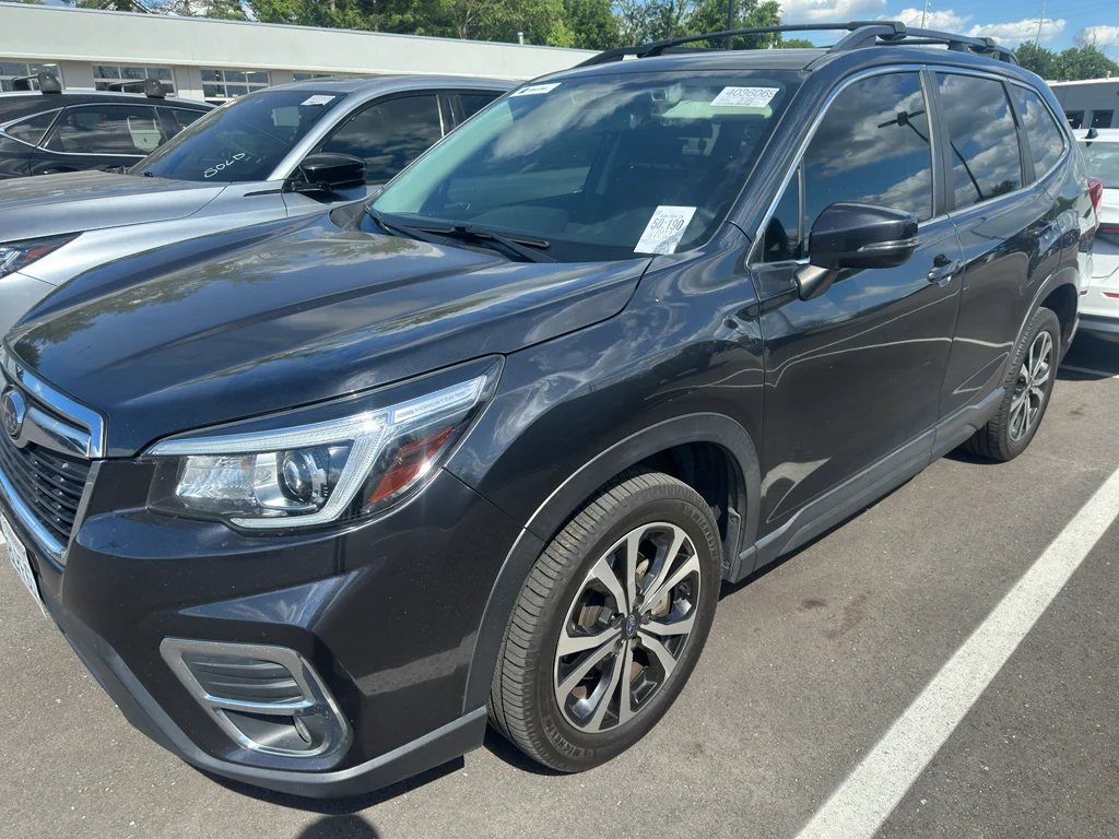 Used 2019 Dark Gray Metallic Subaru Limited image 2