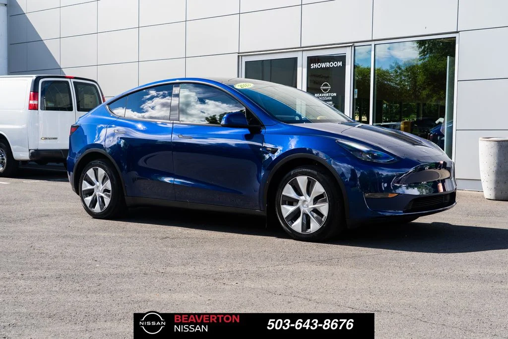 Used 2023 Blue Tesla Long Range image 1
