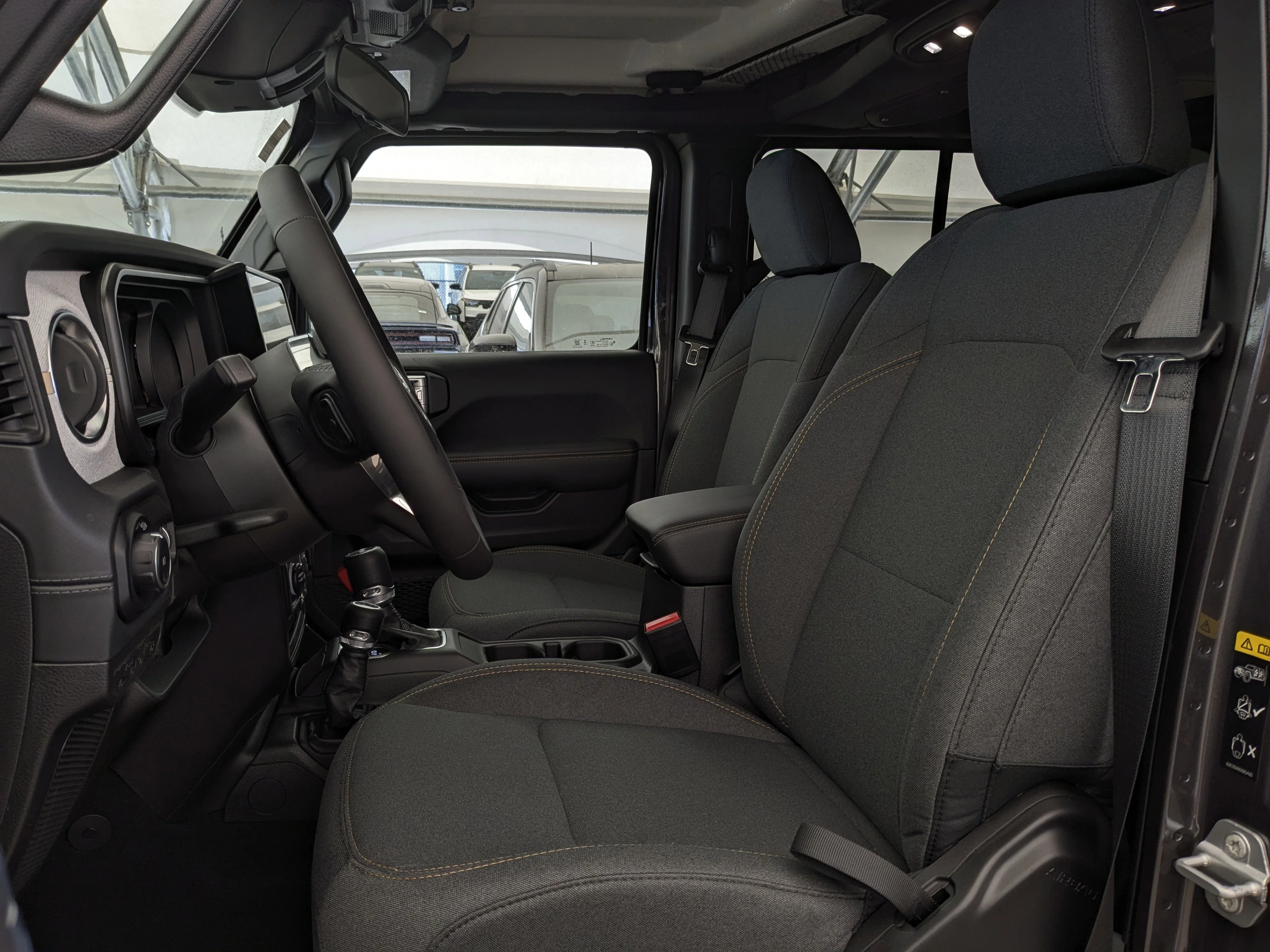 New 2026 Grey Jeep Sahara - - Body-Color Top - Side Steps - 2.0L Turbo - Remote Start & tons more! image 12