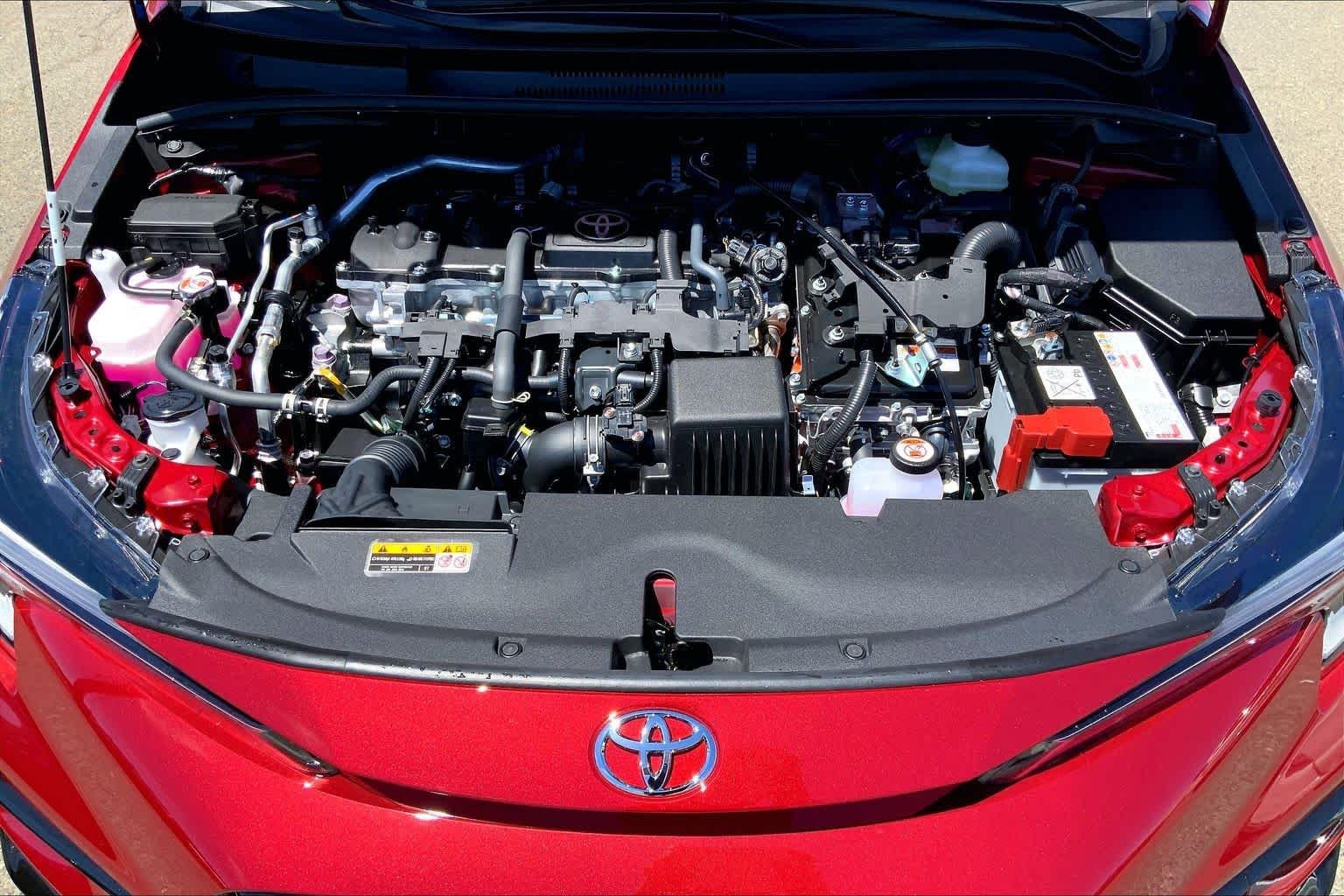 New 2026 Ruby Flare Pearl Toyota Hybrid SE image 16