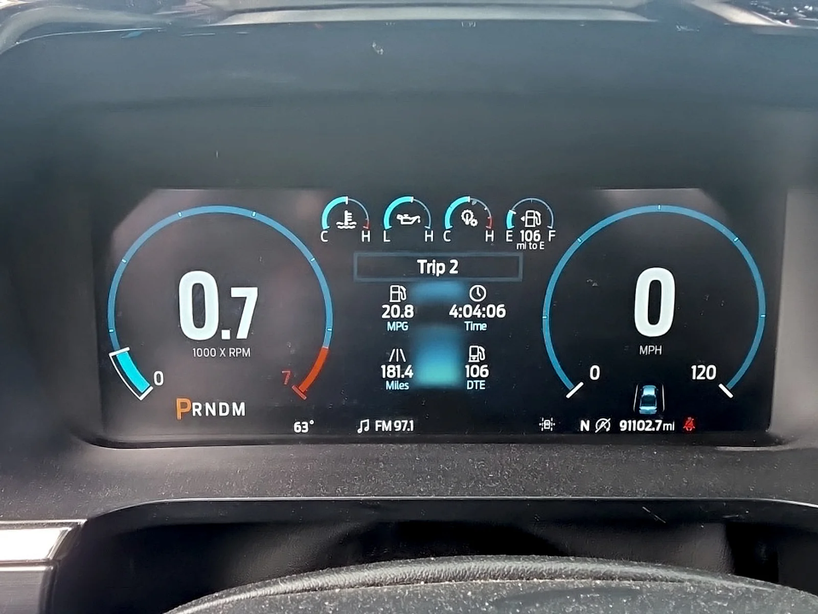 Used 2021 Race Red Ford LARIAT image 20