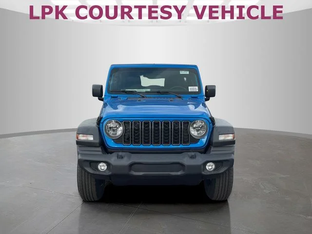New 2026 Hydro Blue Pearl-Coat Exterior Paint Jeep Sport image 2