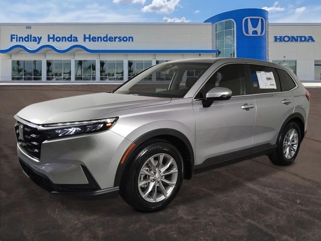 New 2026 Solar Silver Metallic Honda EX image 1