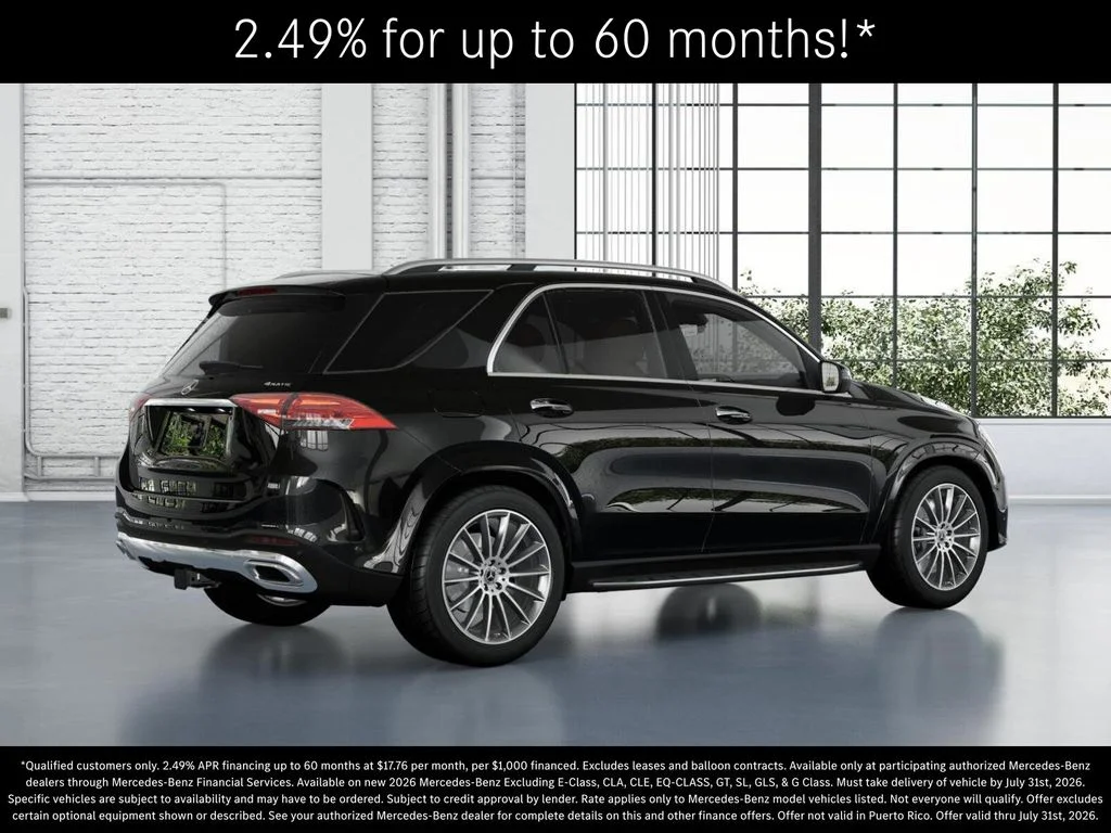 New 2026 Obsidian Black Metallic Mercedes-Benz GLE 580 image 20