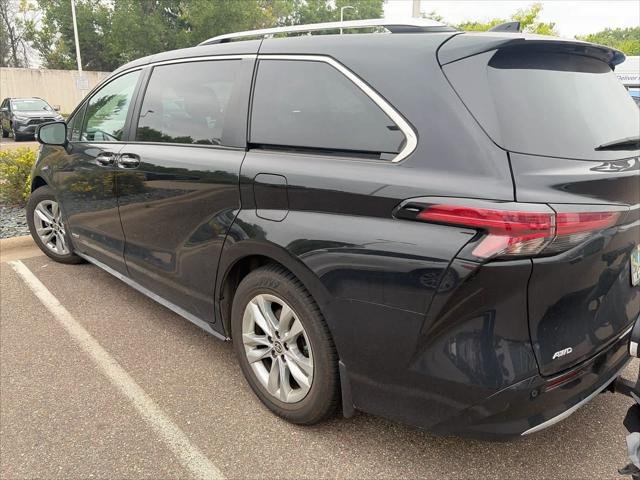 Certified Used 2021 MIDNIGHT BLACK METAL Toyota  image 4