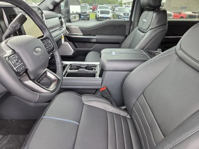 New 2026 Glacier Gray Metallic Tri-Coat Ford F-350® Platinum® image 23