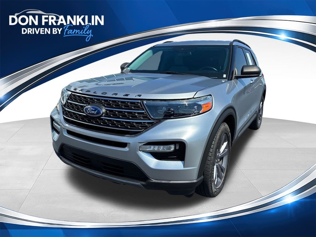 Used 2021 Silver Ford XLT image 1