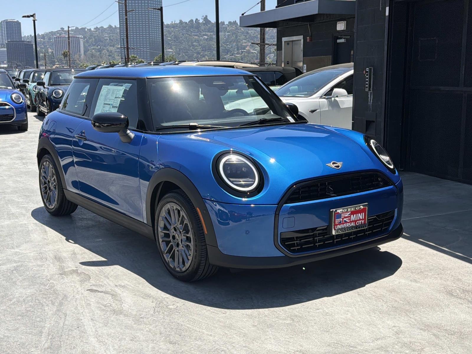 New 2026 0C6L Icy Sunshine Blue Metallic MINI Signature Plus image 2