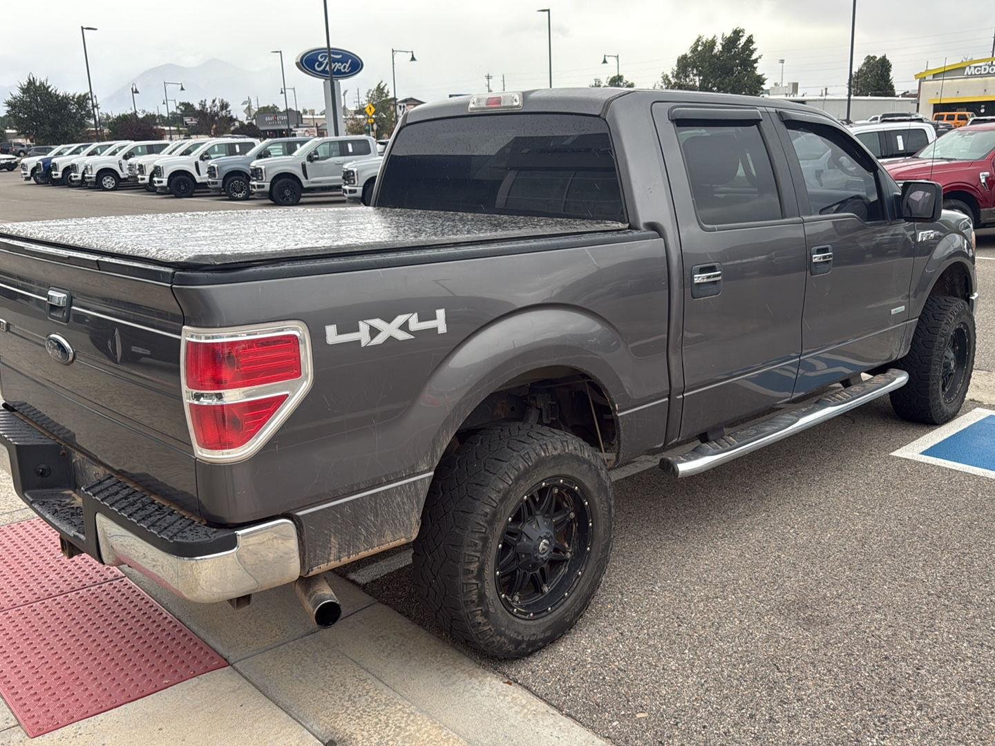 Used 2013 Sterling Gray Metallic Ford XLT image 3