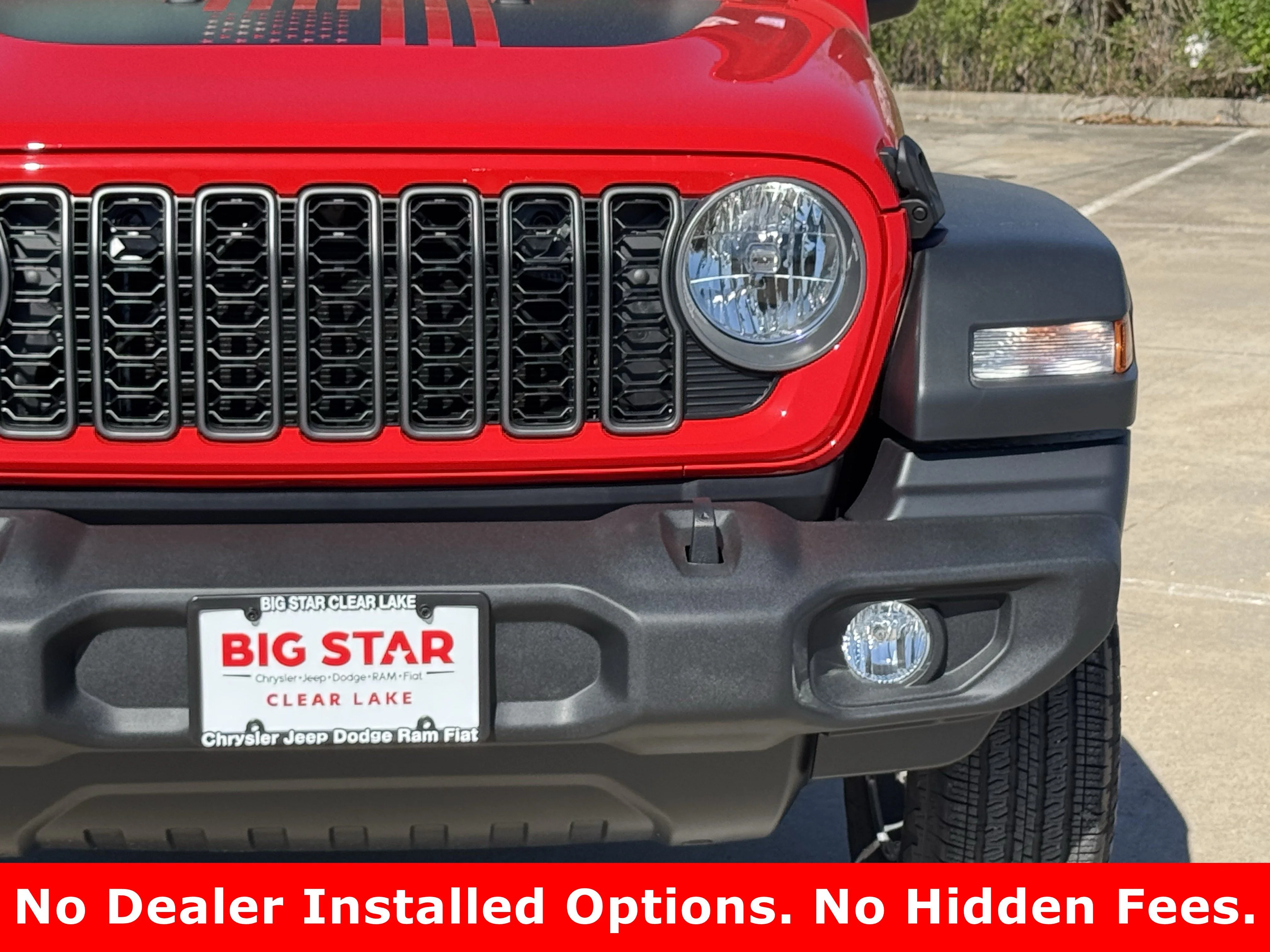 New 2026 Firecracker Red Clearcoat Jeep Sport image 4