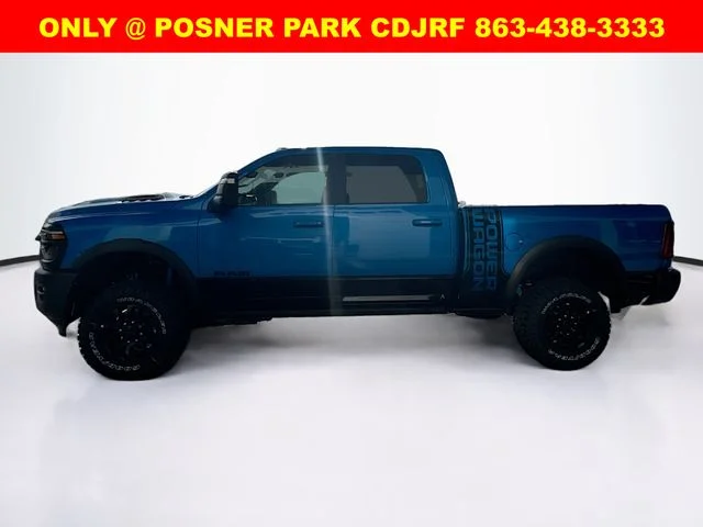 New 2026 Hydro Blue Pearl-Coat Exterior Paint RAM POWER WAGON image 4