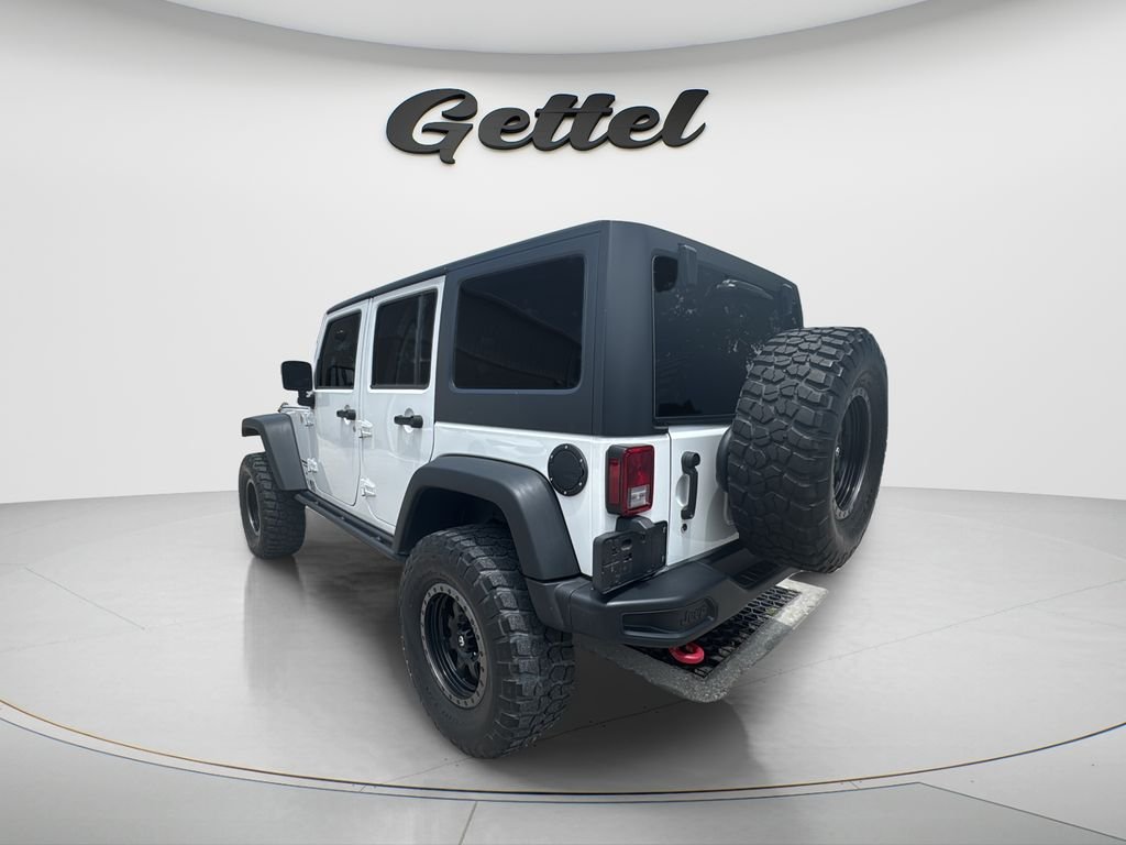 Used 2016 White Jeep Unlimited Rubicon image 7