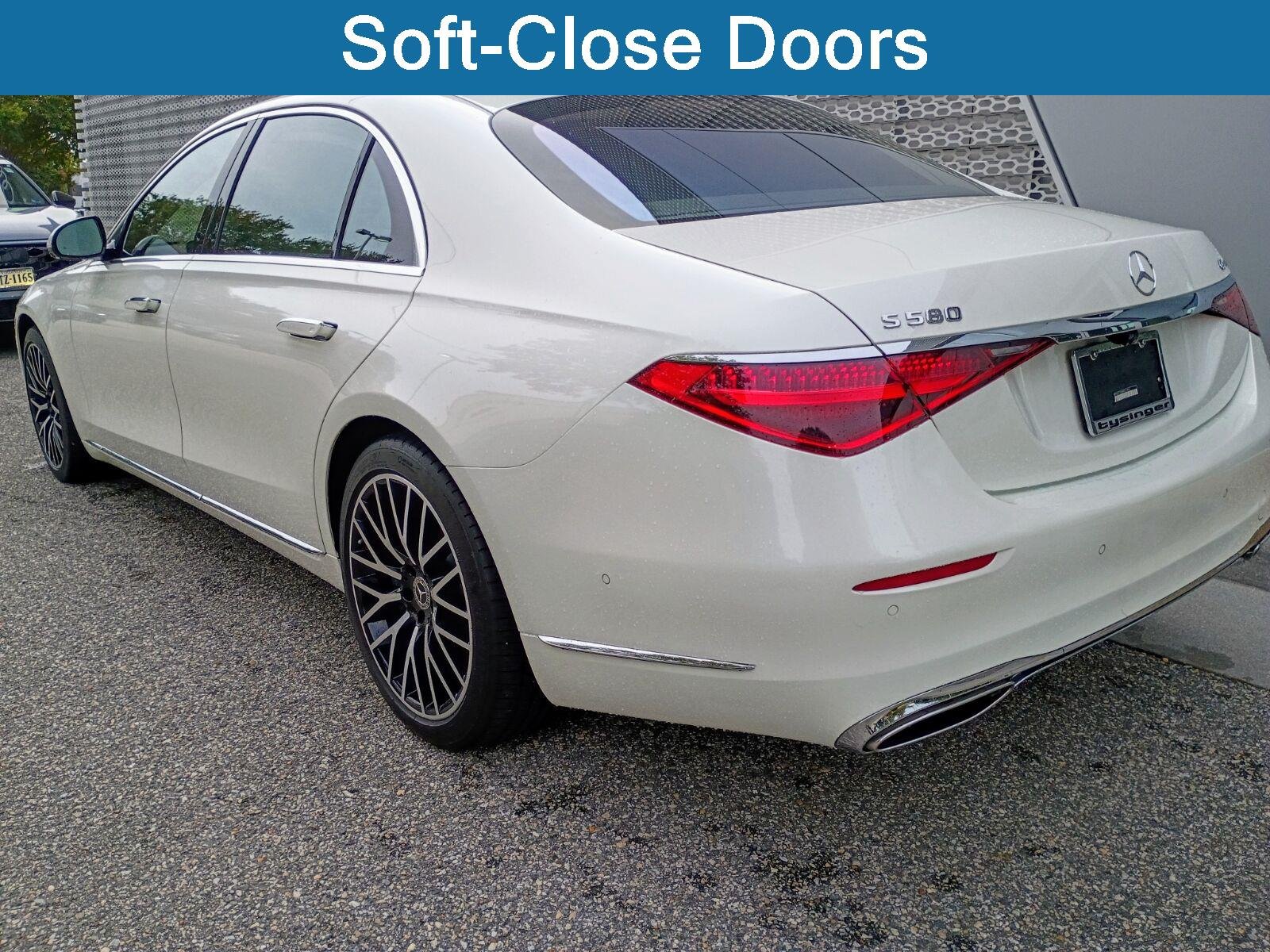 Used 2021 designo Diamond White Mercedes-Benz S 580 image 7