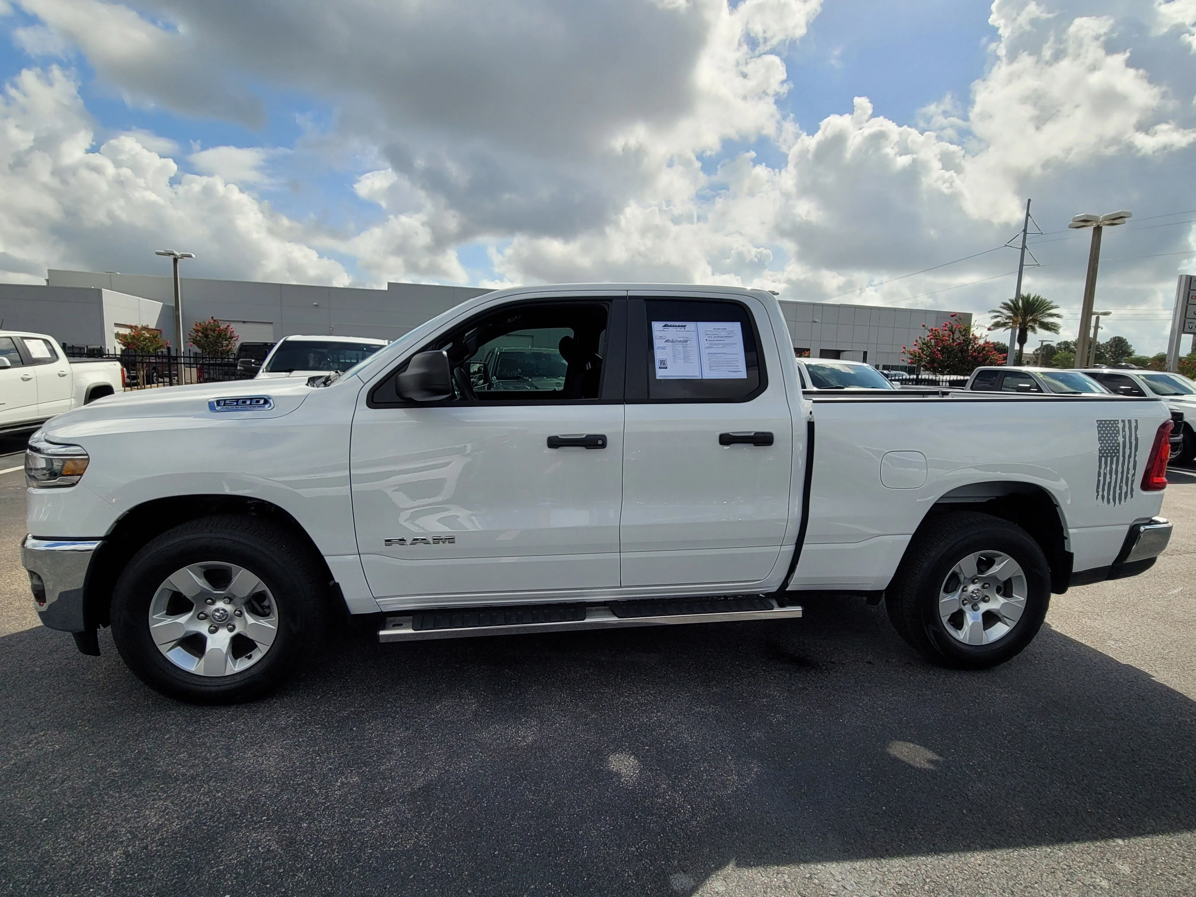 Used 2026 Bright White Clearcoat Ram Tradesman image 7