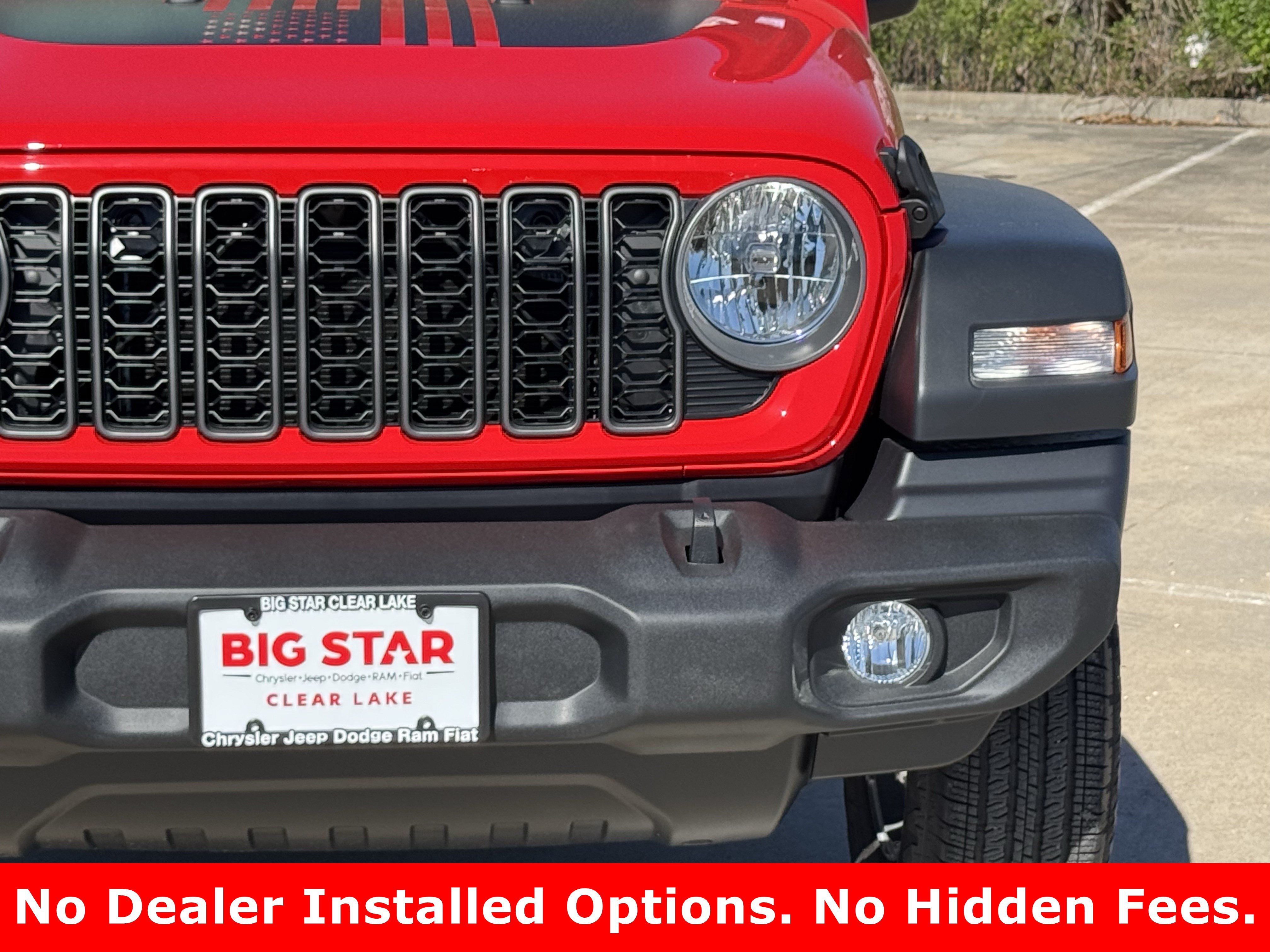New 2026 Firecracker Red Clearcoat Jeep Sport image 4