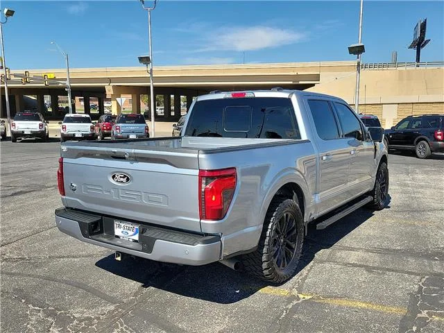Used 2024 Silver Ford XLT 4x2 SuperCrew Cab 5.5 ft. box 145 in. WB image 3