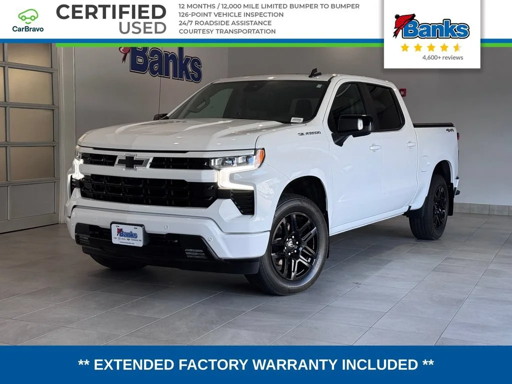 Certified Used 2024 Summit White Chevrolet RST image 1