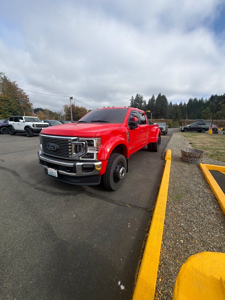 Used 2020 Red Ford Lariat image 2