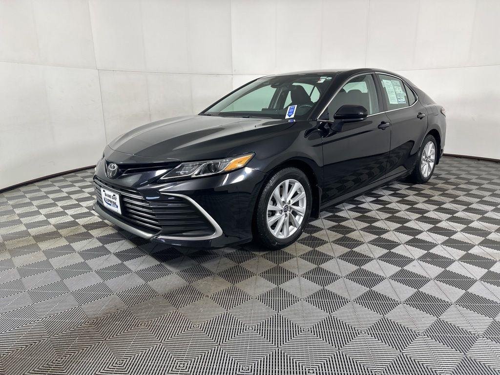 Certified Used 2024 Midnight Black Metallic Toyota LE image 12