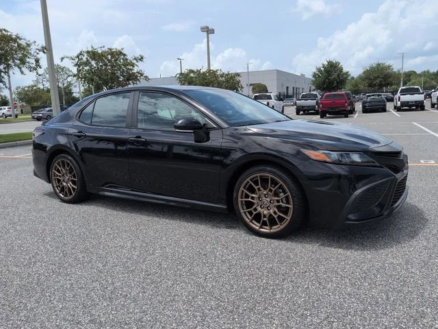 Certified Used 2023 Black Toyota SE image 2