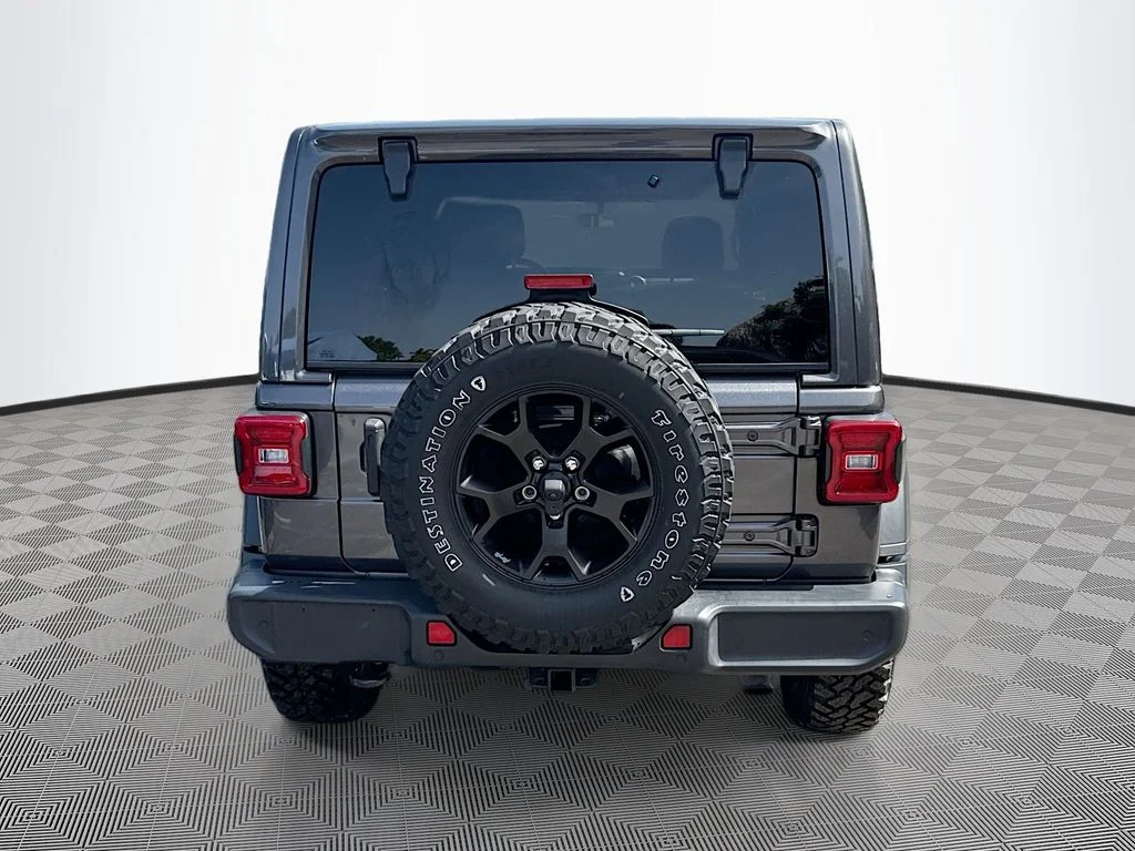 Used 2021 Gray Jeep Unlimited Willys image 7