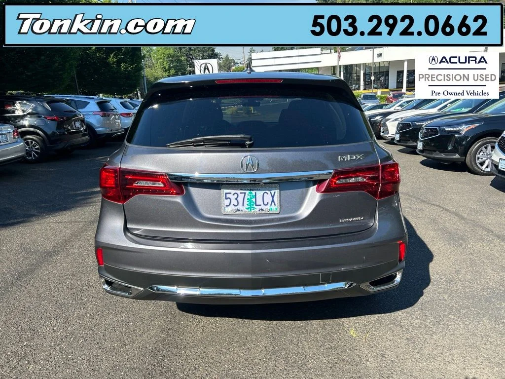 Used 2018 Modern Steel Metallic Acura SH-AWD image 5