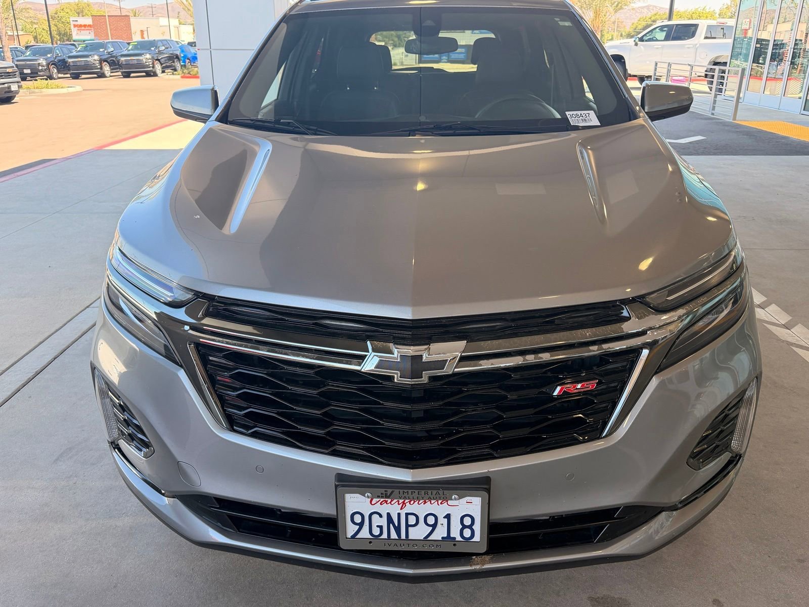 Used 2023 Sterling Gray Metallic Chevrolet RS image 2