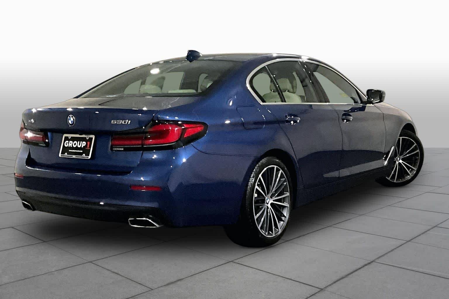 Certified Used 2023 Phytonic Blue Metallic BMW 530i xDrive image 12