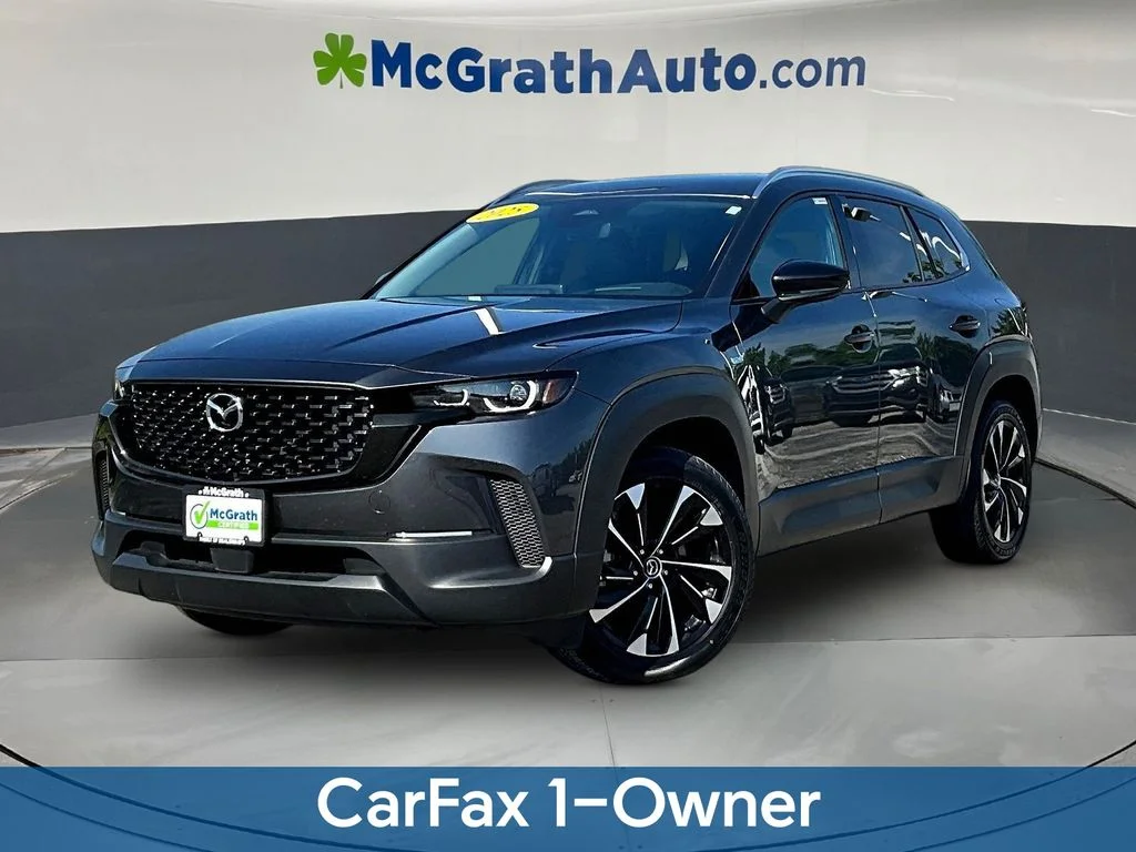 Certified Used 2025 Gray Mazda Premium Plus image 3
