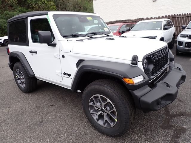 New 2026 Bright White Clear-Coat Exterior Paint Jeep Sport S image 9