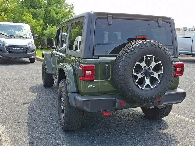 Used 2021 Green Jeep Unlimited Rubicon image 8