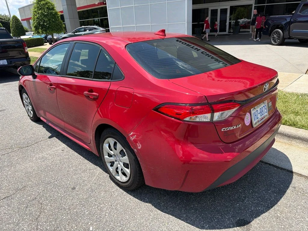 Used 2021 Red Toyota LE image 8
