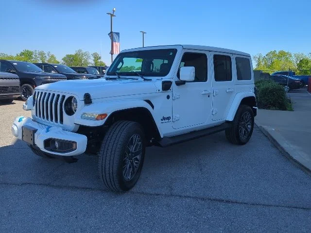 Used 2023 White Jeep High Altitude 4xe image 4