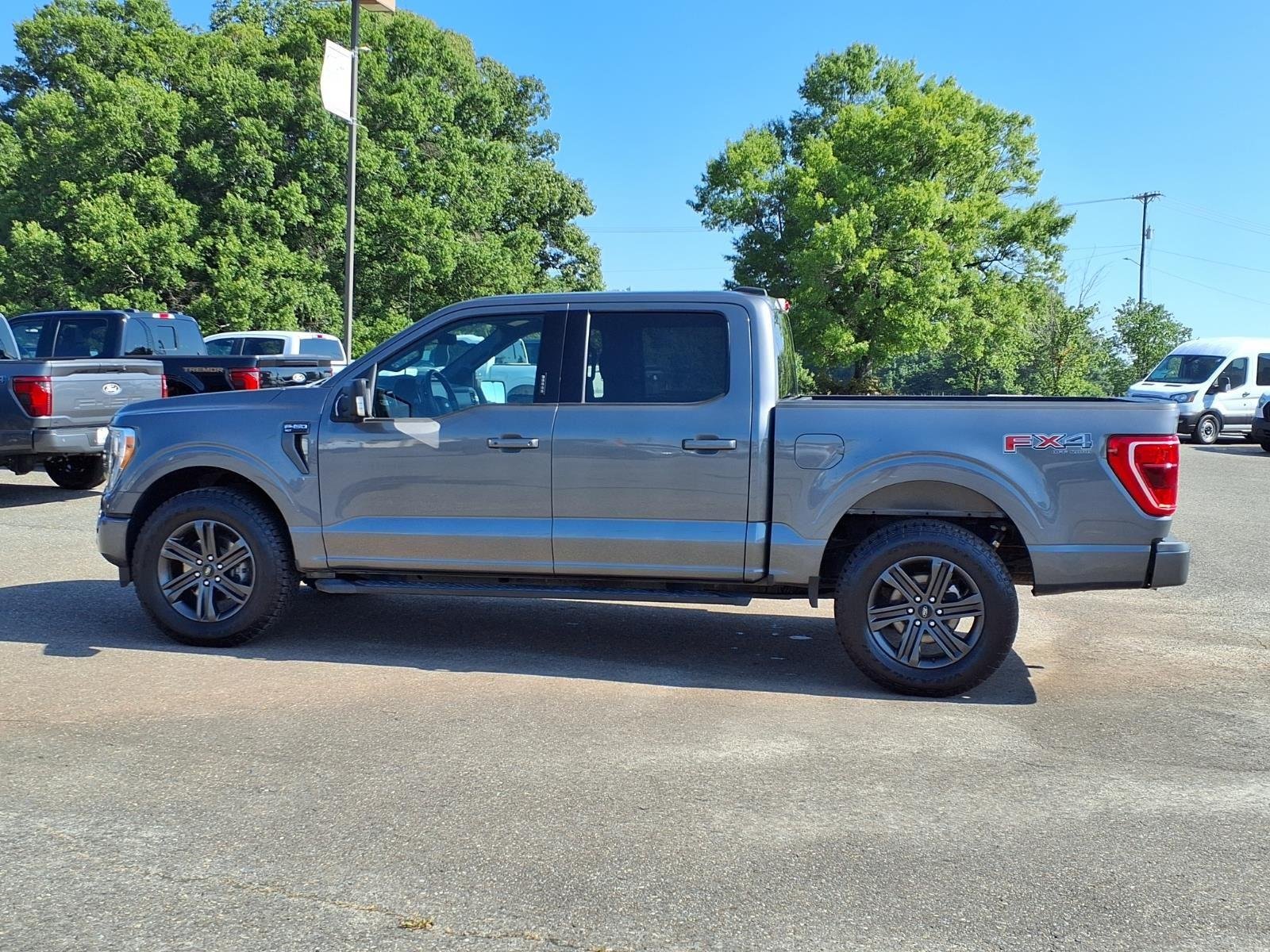 Used 2022 Carbonized Gray Metallic Ford XLT image 3