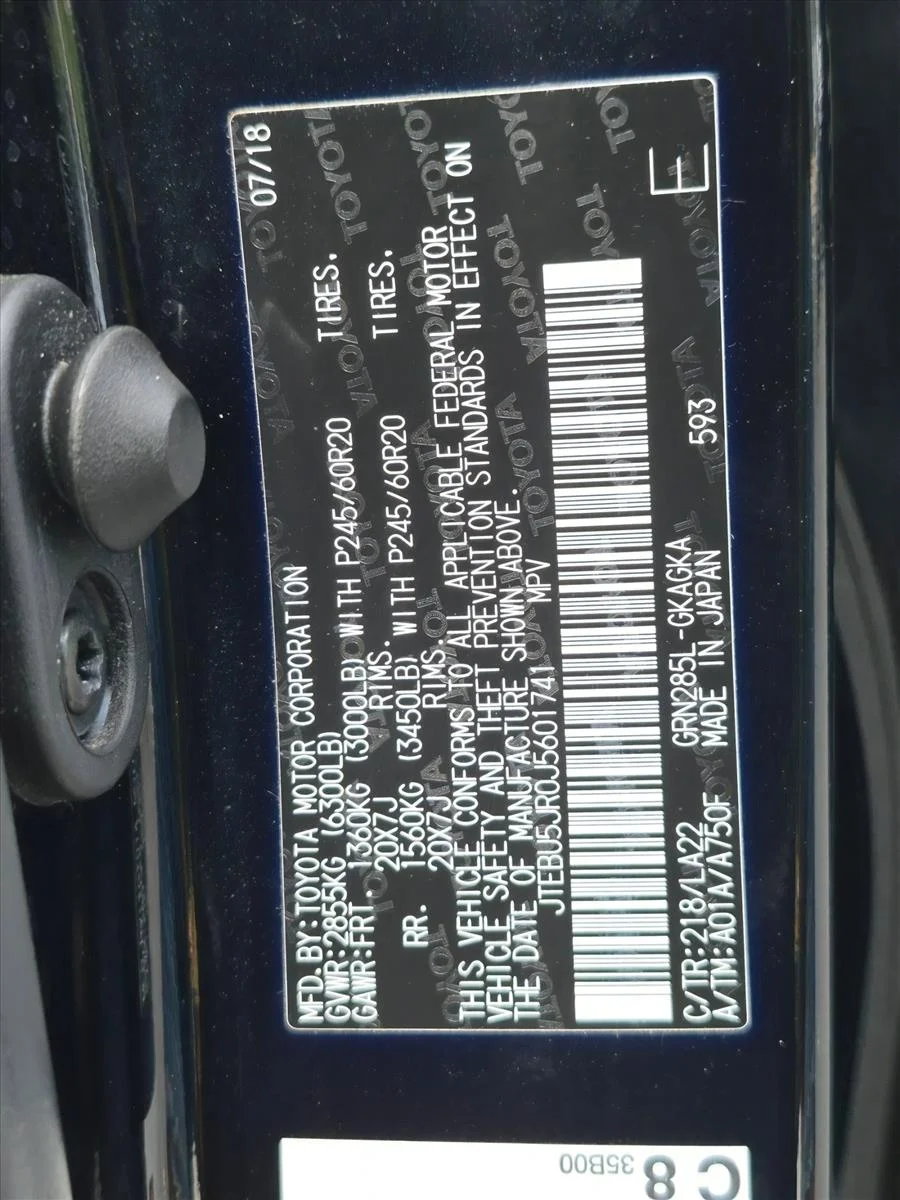 2018 Toyota 4Runner Limited - Photo 25