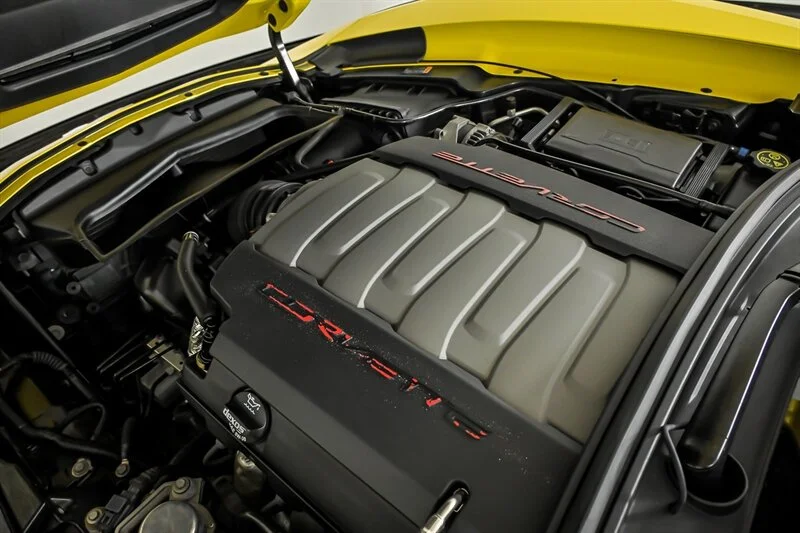 Used 2014 Velocity Yellow Tintcoat Chevrolet Stingray image 12
