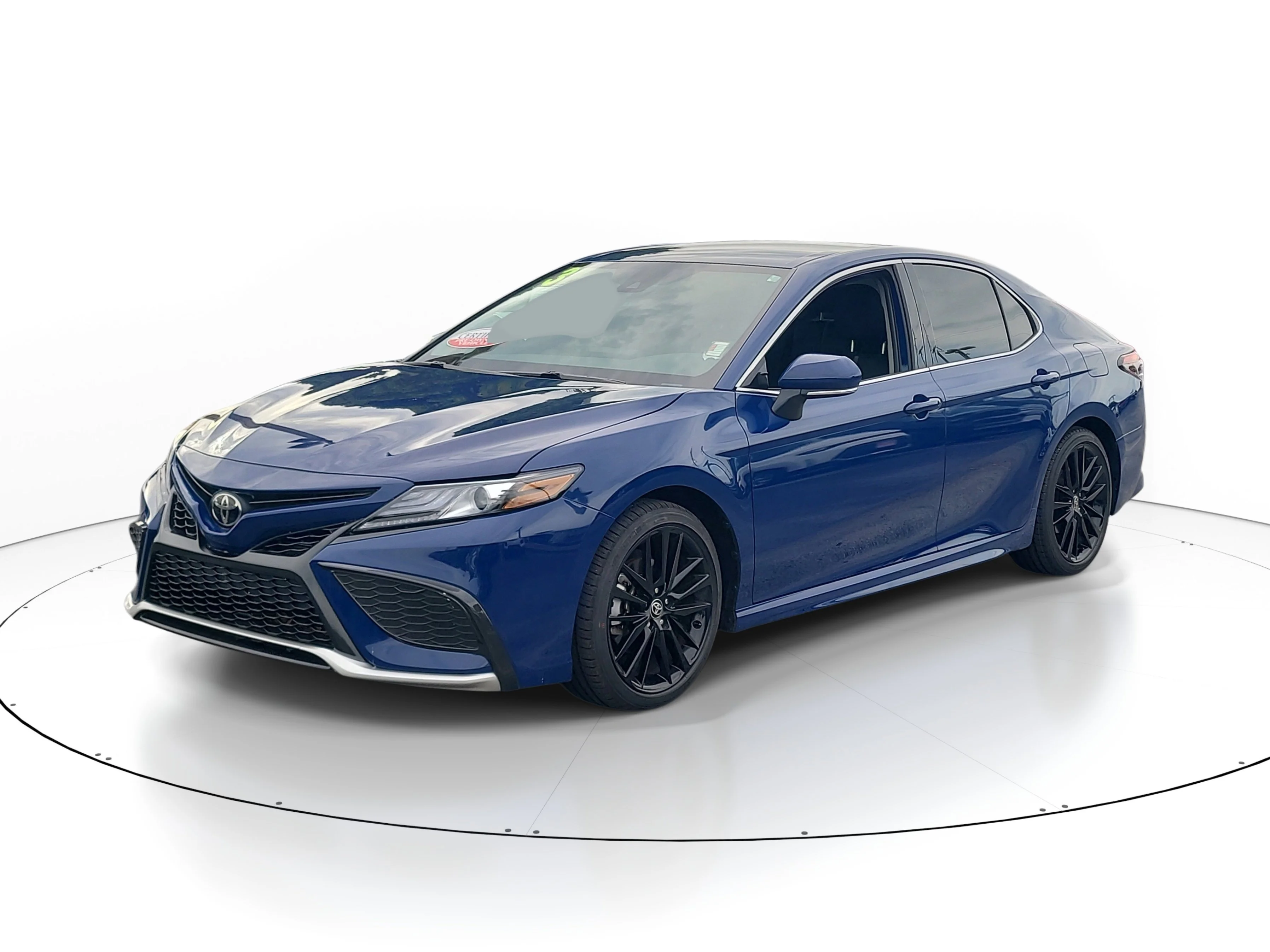 Certified Used 2023 Blue Toyota XSE image 3