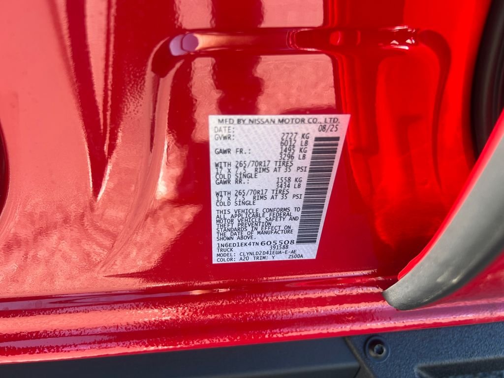2026 Nissan Frontier PRO-4X - Photo 31