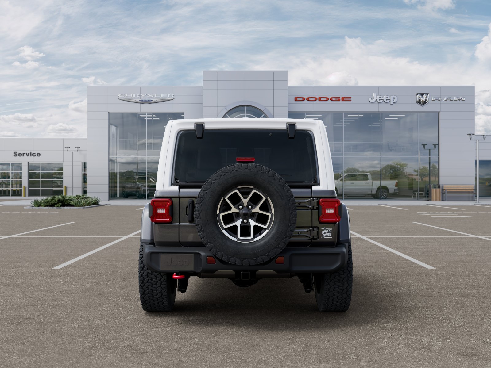 New 2026 Granite Crystal Metallic Clear-Coat Exterior Paint Jeep Rubicon image 21