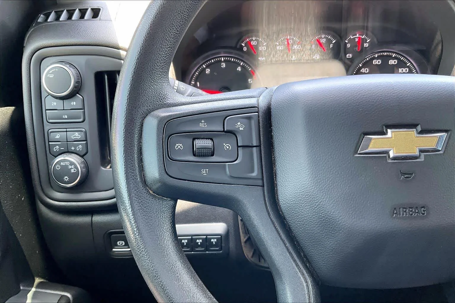 Used 2024 Sterling Gray Metallic Chevrolet Work Truck image 22