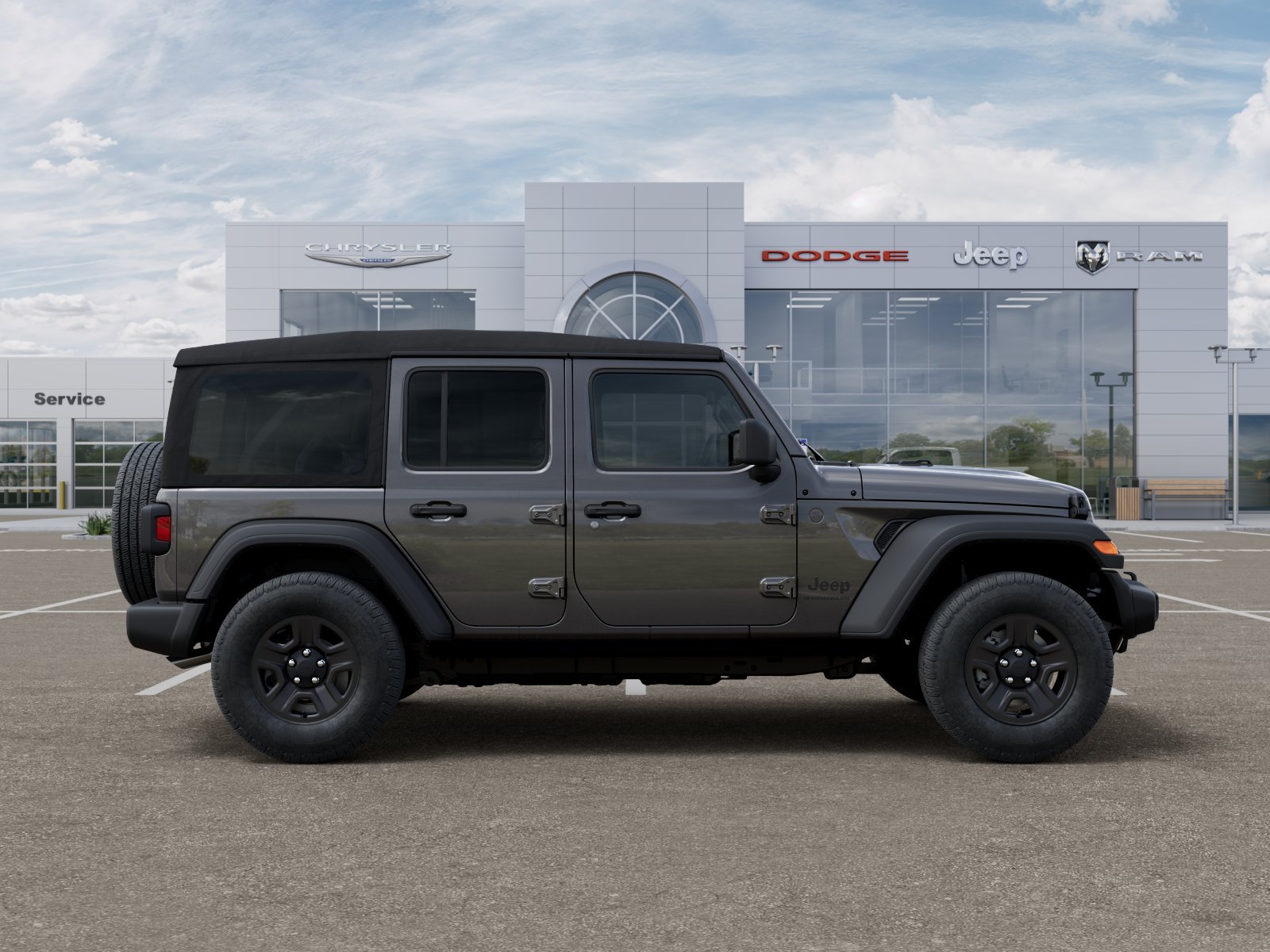 New 2026 Granite Crystal Metallic Clearcoat Jeep Sport image 54
