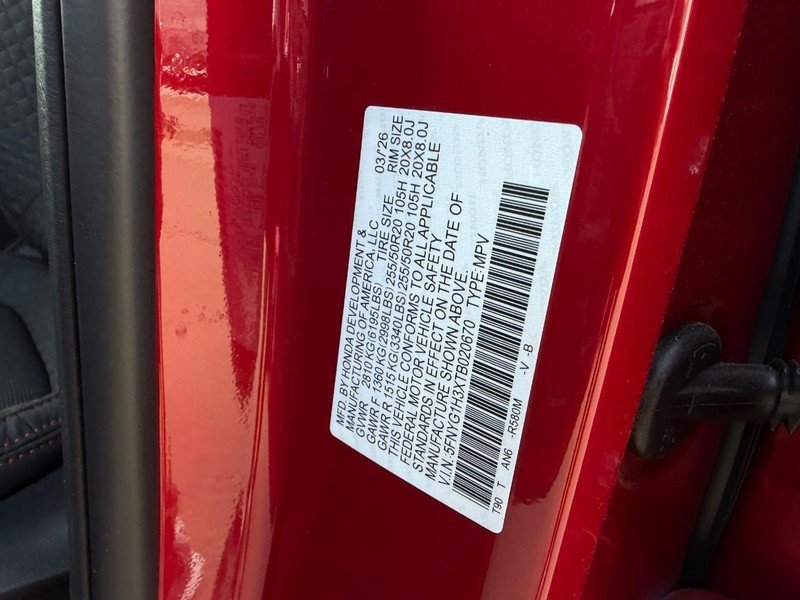 New 2026 Radiant Red Metallic II Honda Sport image 23