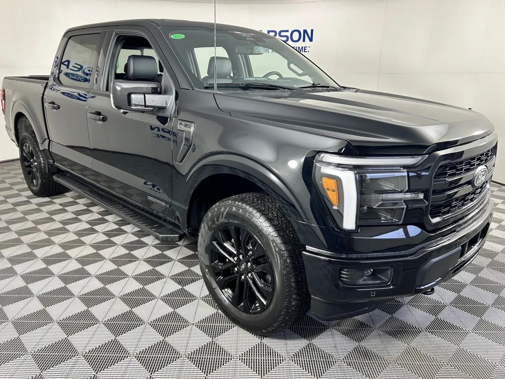 New 2026 Agate Black Metallic Ford Lariat image 5