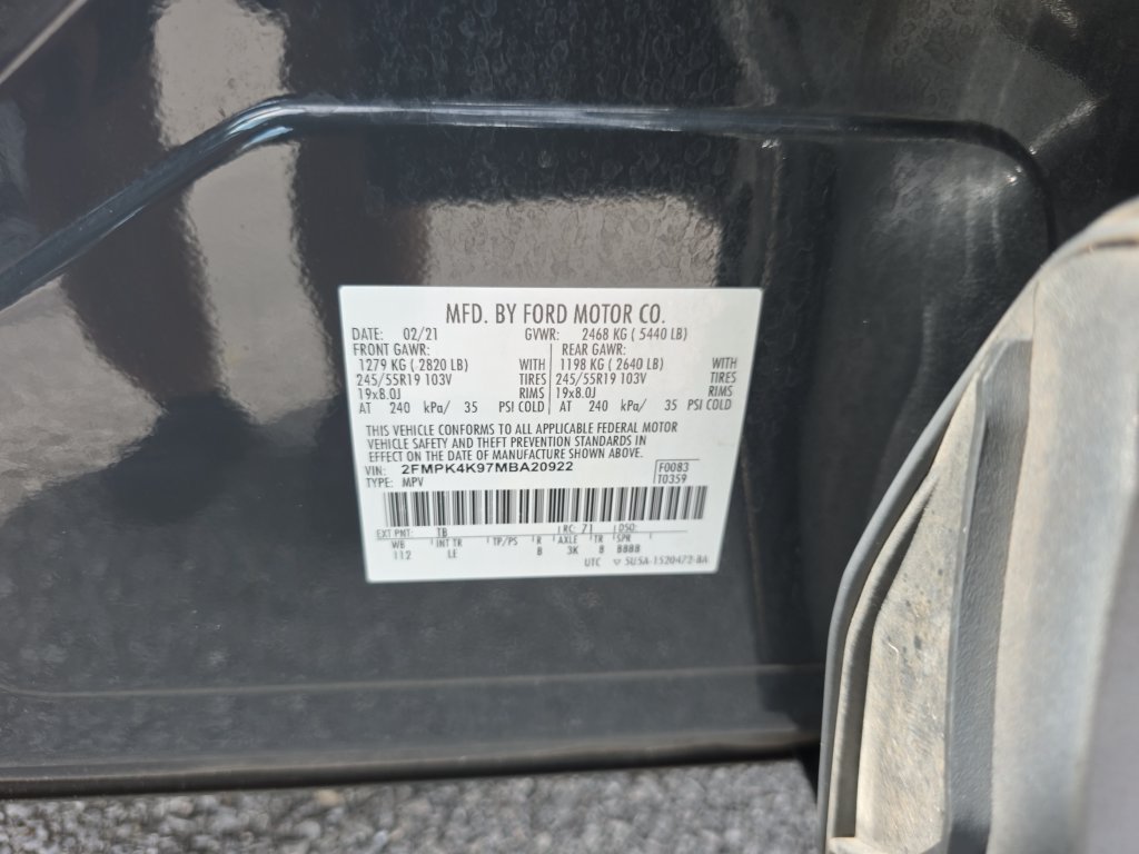 Used 2021 Lithium Gray Ford Titanium image 37